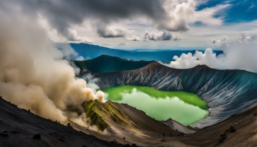 ijen crater tamansari licin banyuwangi