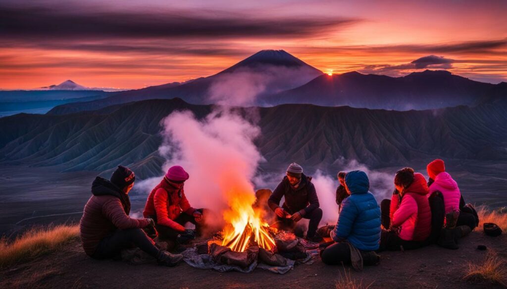 mount bromo camping ijen crater